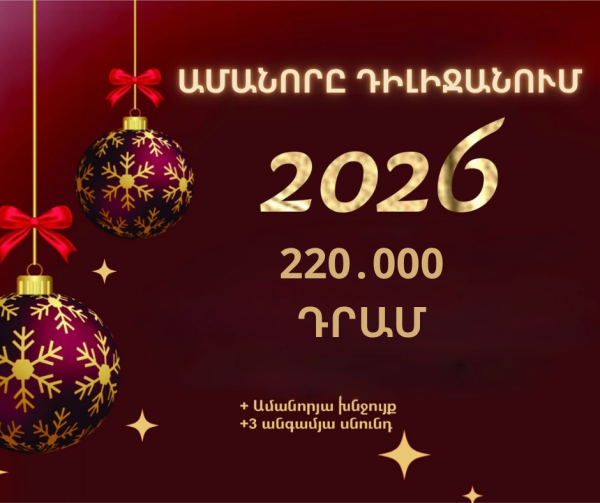 Ամանորյա հրաշքը Դիլիջանում Ձեզ է սպասում😍❄